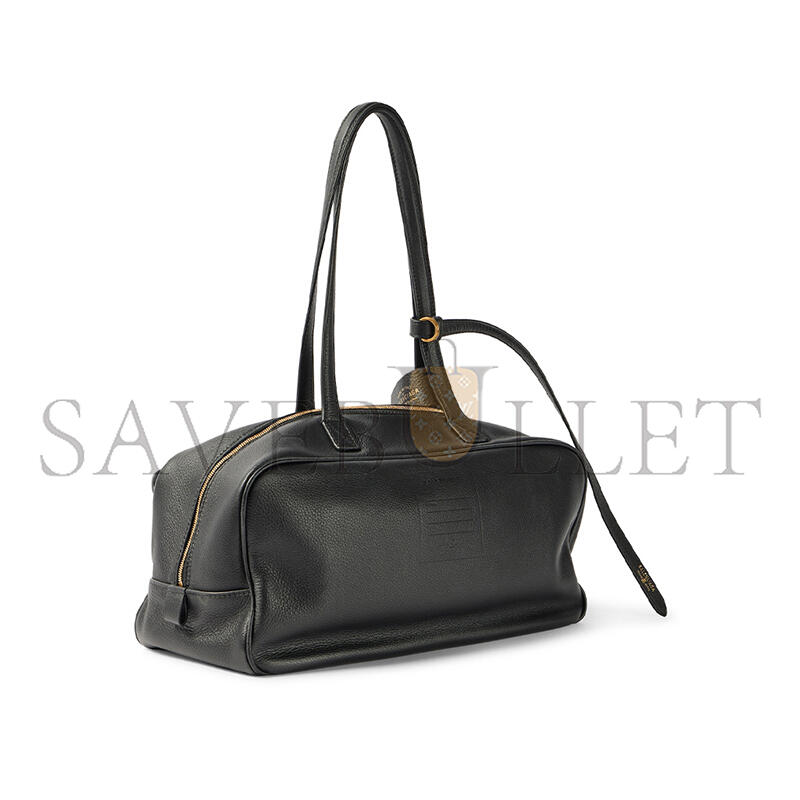 BALENCIAGA CARRIE MEDIUM LEATHER BOWLING BAG 8264252 (35.8*18.7*16.5cm)